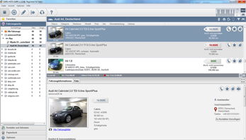 Cars HotSurf - Hochfrequenzscanning von Autoverkaufssiten