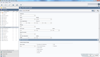 Flexible and detailed car search on Cars HotSurf
